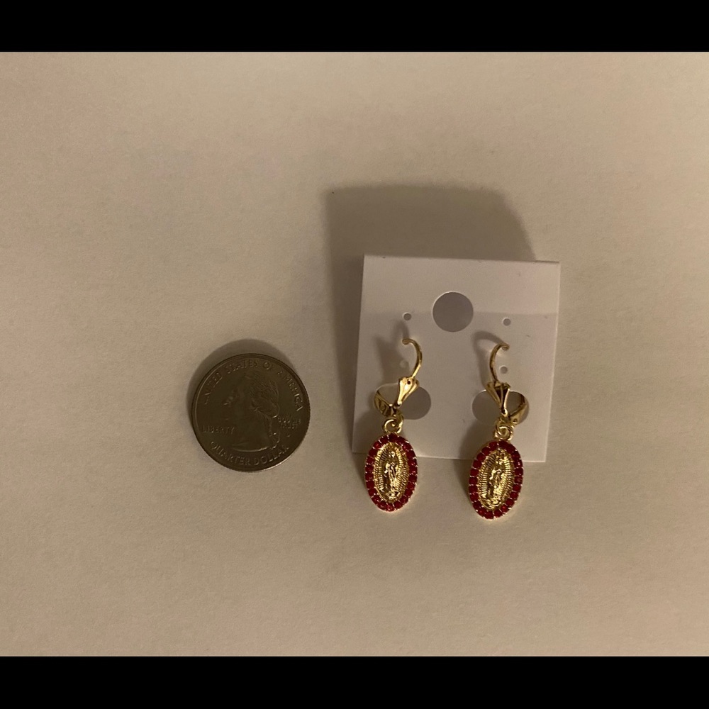 Guadalupe Red Earrings